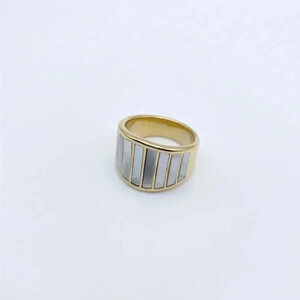 MOTHER of Shell Stripped Ring